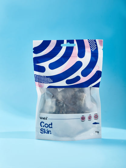 Waita Air Dried Cod Skin 70g/400g